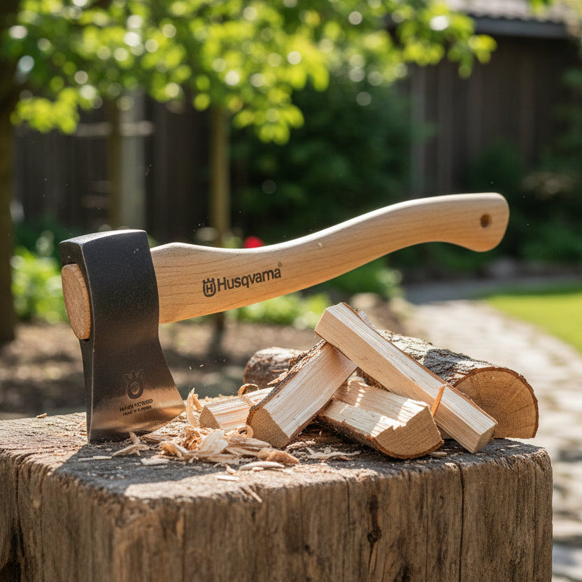 Husqvarna Hatchet bijl - houten handgreep-keizers.nu