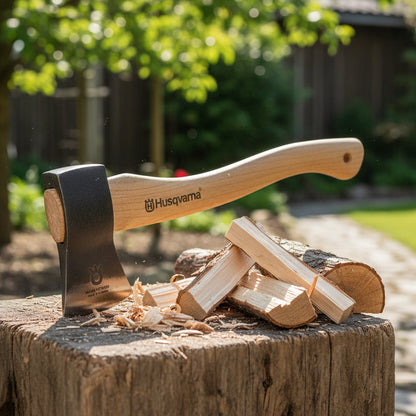 Husqvarna Hatchet bijl - houten handgreep-keizers.nu