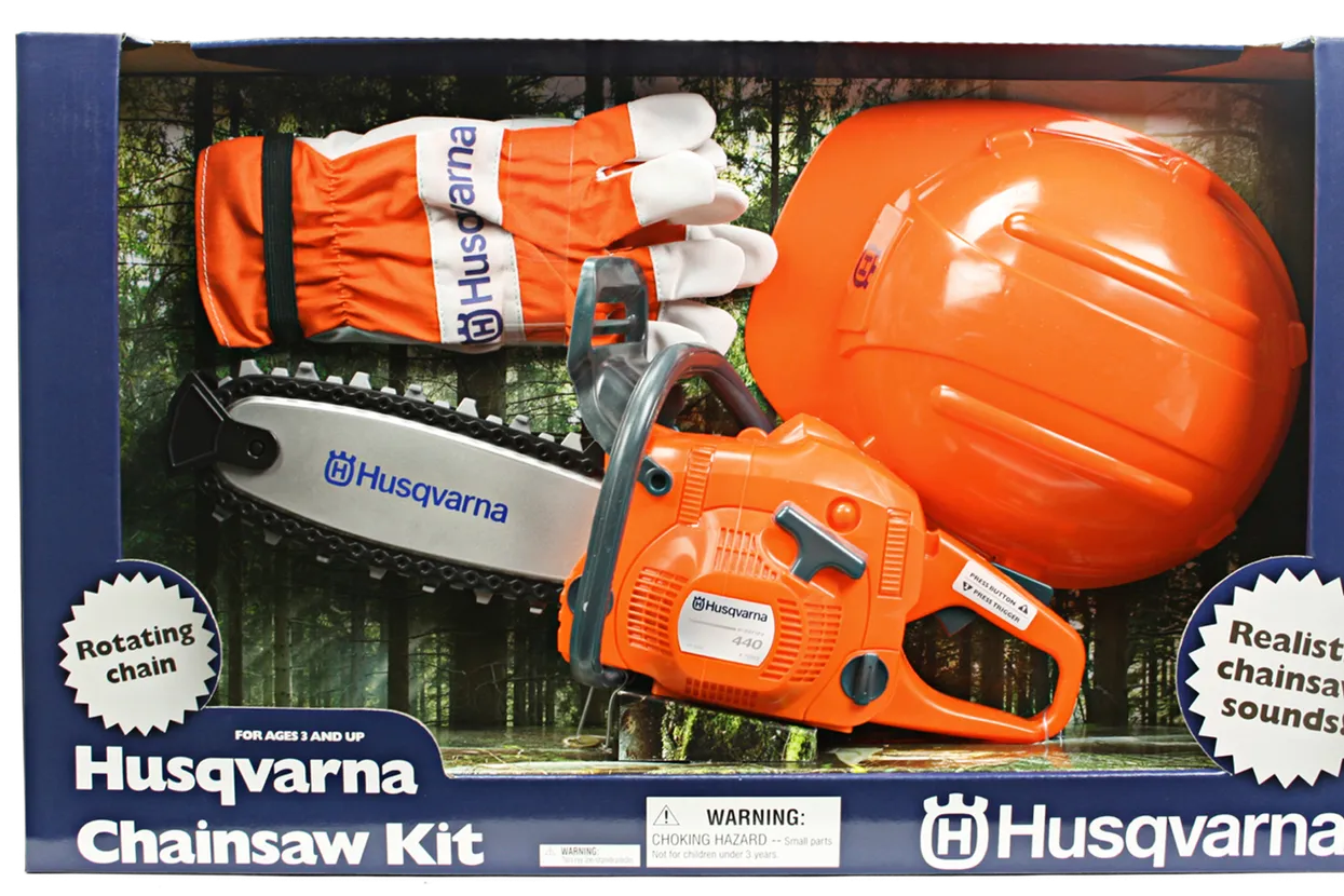 Husqvarna Speelgoed kettingzaag kit - kinderspeelgoed