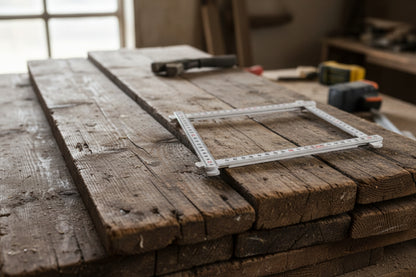 Hultafors Duimstok 2 meter glasfiber wit