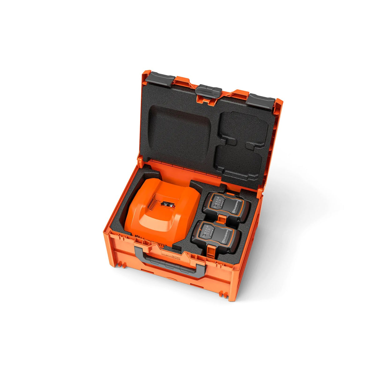 Husqvarna BC1-UN Power Pack met 2x 40-B220X accu en 40-C500X lader
