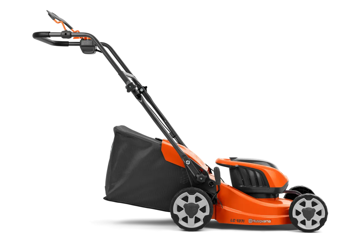 Husqvarna LC 137i accugrasmaaier - maaibreedte 37,5 cm-keizers.nu