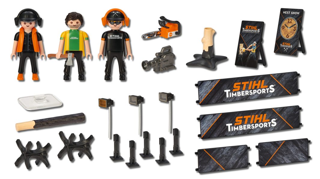 Stihl Playmobil Set Timbersports Editie