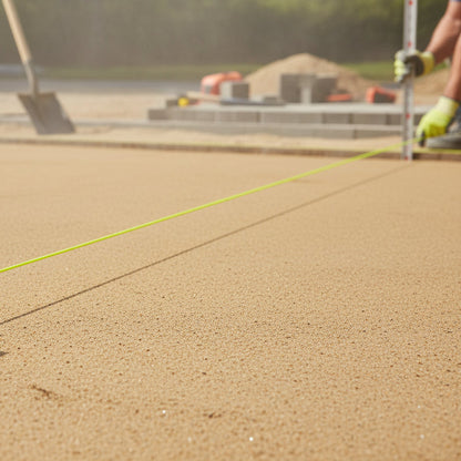 Labora Uitzetkoord Nylon Fluor Geel - 200 meter-keizers.nu