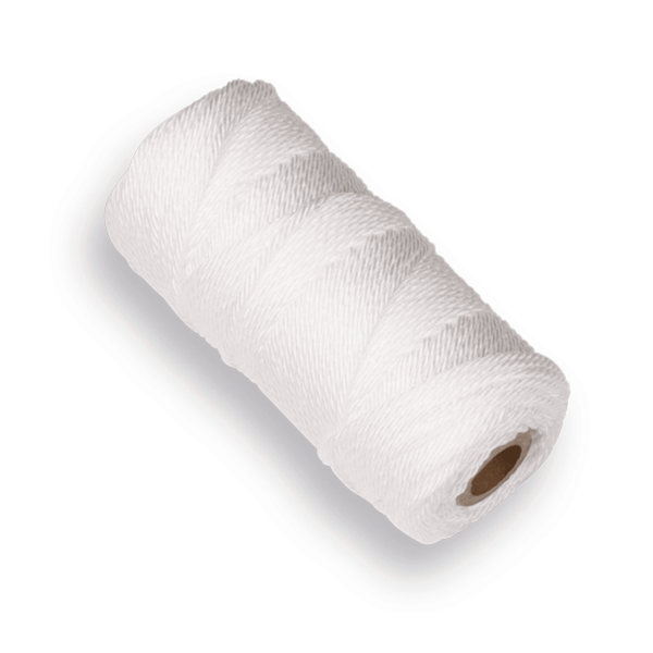 Labora Uitzetkoord Nylon Wit - 50 meter