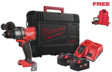 Milwaukee M18 FPD3MC-502X FUEL slagboormachine set