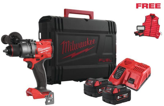 Milwaukee M18 FPD3MC-502X FUEL slagboormachine set