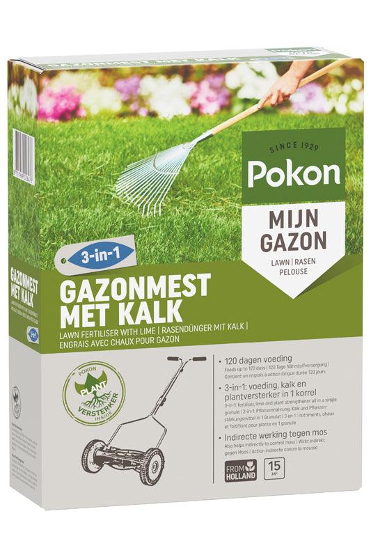 Pokon Gazonmest met Kalk - keizers.nu