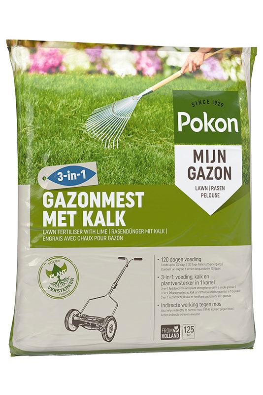 Pokon Gazonmest met Kalk - keizers.nu