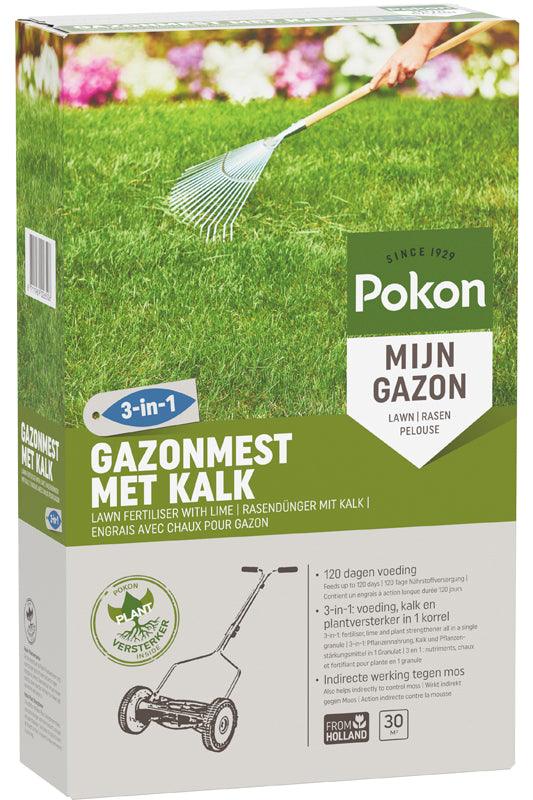 Pokon Gazonmest met Kalk - keizers.nu