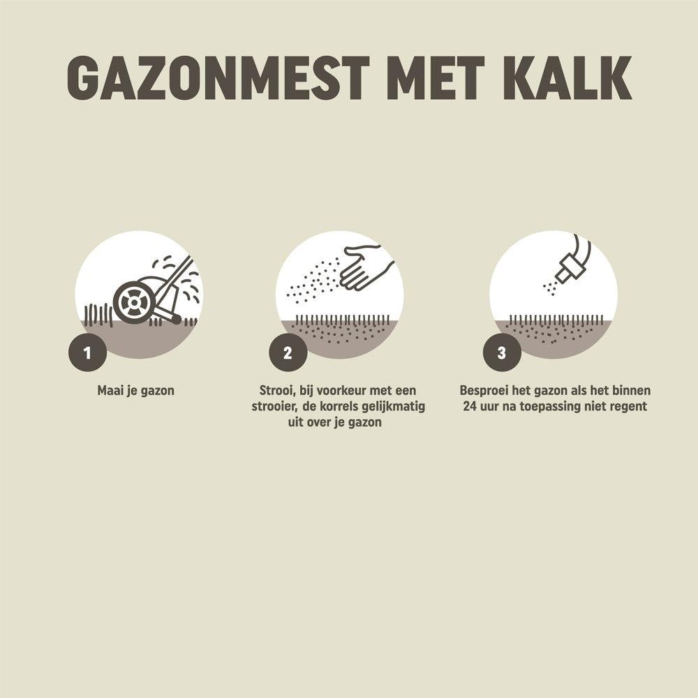 Pokon Gazonmest met Kalk - keizers.nu