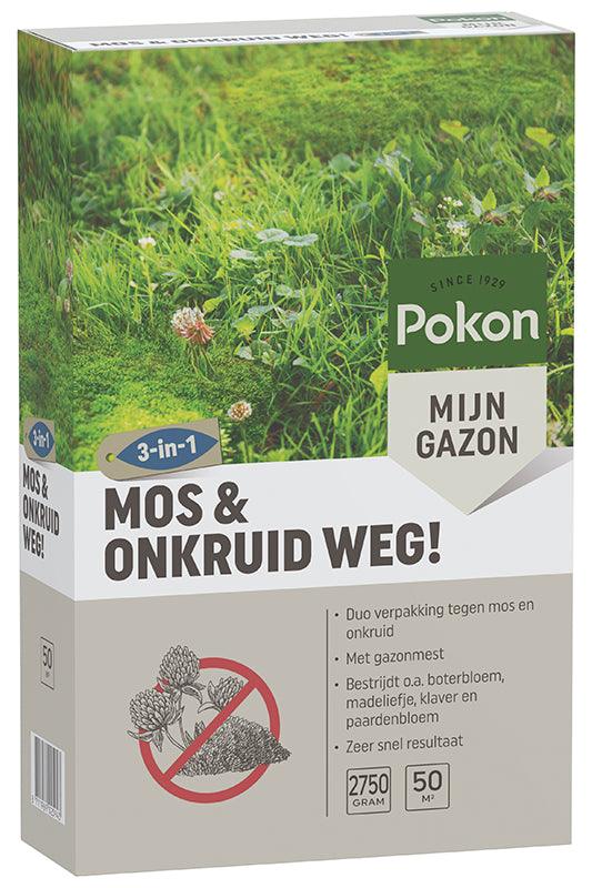 Pokon Mos en Onkruid Weg! - keizers.nu