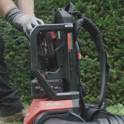 Milwaukee M18 F2BPB -124 Dubbele Accu Ruggedragen Bladblazer Incl. 4x Accu en Lader