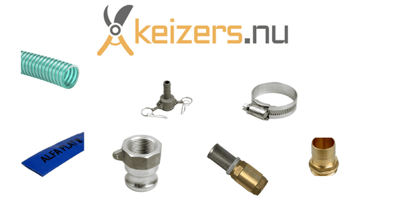 Set voor Waterpompen met Aansluiting 1" - Professioneel