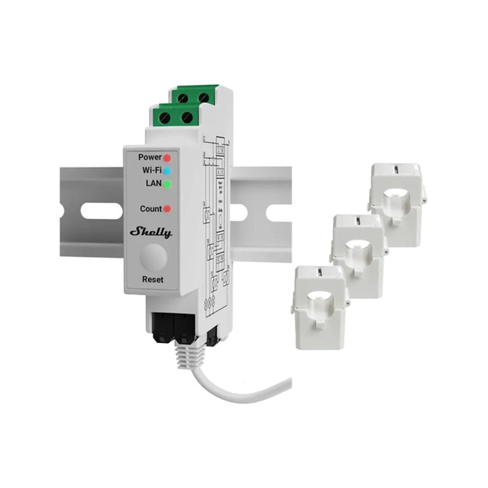 Shelly Pro 3EM 3-Fase Energiemeter