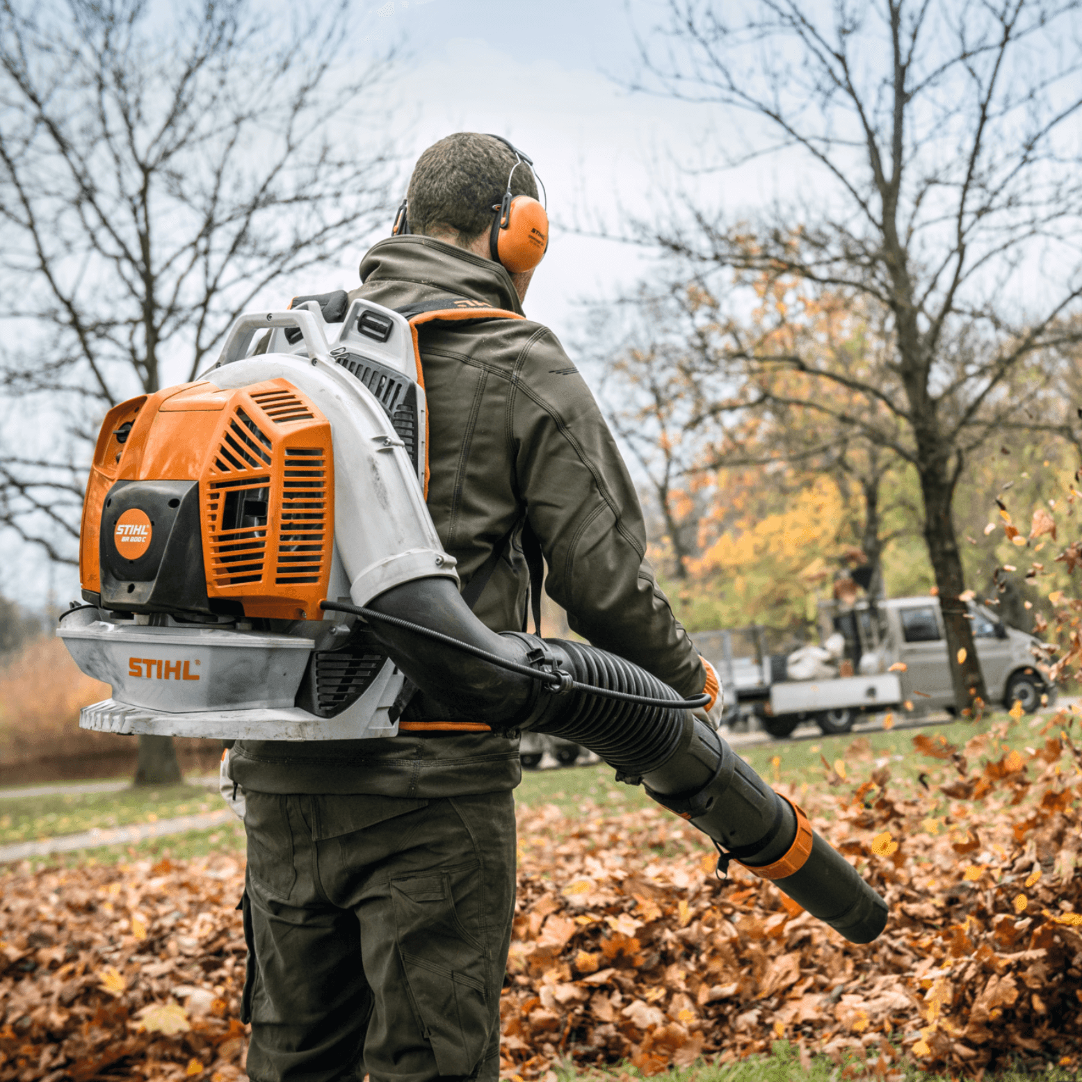 Stihl BR 800 C-E Benzine Rugbladblazer - keizers.nu