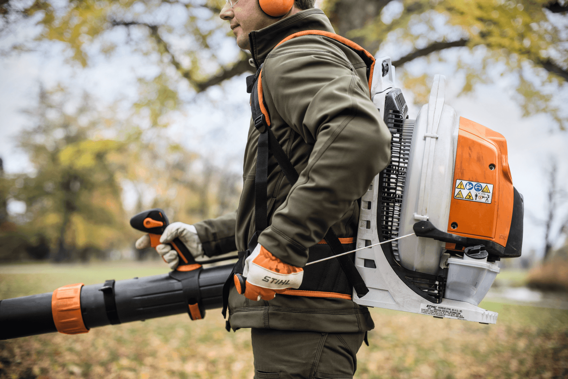 Stihl BR 800 C-E Benzine Rugbladblazer - keizers.nu