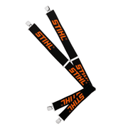 STIHL Bretellen Zwart met Metalen/Kunststof Clips - 130 cm