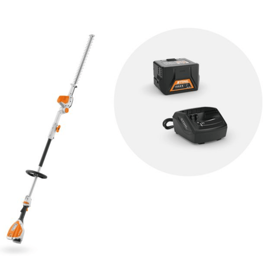 Stihl HLA 56 Accu Heggenschaar Op Steel incl. AK 20 & Lader - keizers.nu