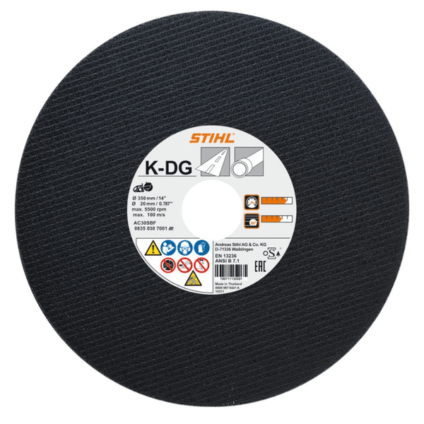 STIHL K-DG Kunsthars-Doorslijpschijf - 300 mm