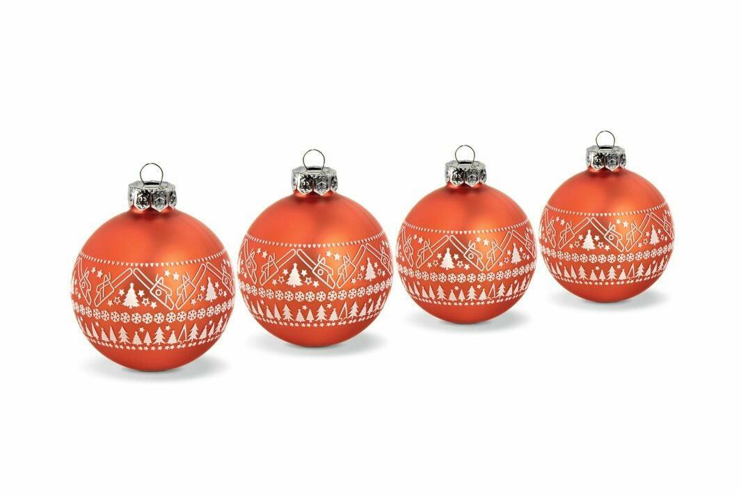 Stihl Kerstballen Set 4 Stuks - keizers.nu