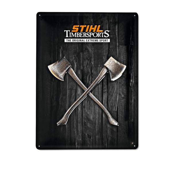 STIHL Metalen Plaat Timbersports