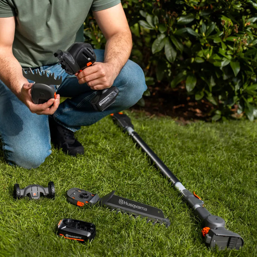 Husqvarna Aspire™ S20-P4A buxusschaar - mes 20 cm, met accu en lader