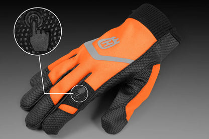Husqvarna functional light non-slip werkhandschoenen - maat M