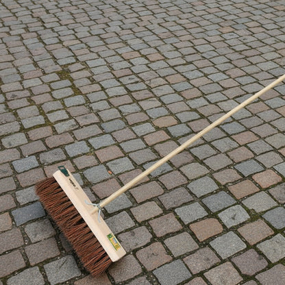 Vero Stadsbezem type 41B Bassine vezel -met 150 cm Tauari steel-keizers.nu
