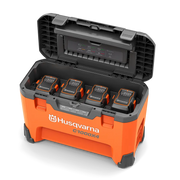Husqvarna C1000X4 Draagbare Multilader incl. Accu's