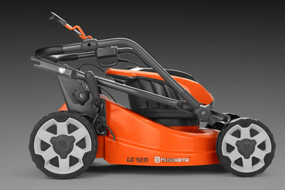 Husqvarna LC 137i accugrasmaaier - maaibreedte 37,5 cm-keizers.nu