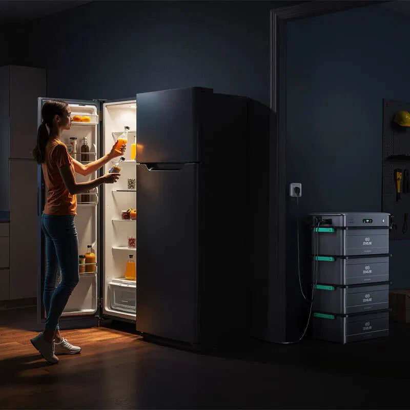 Zendure SolarFlow 2400 AC + AB3000X – Plug-in Thuisbatterij (2,88 kWh)