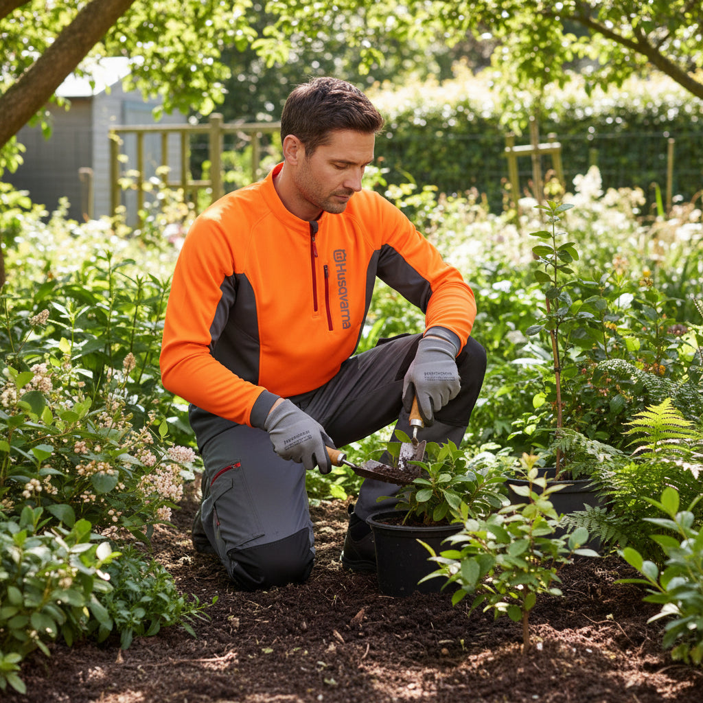 Husqvarna werk-T-shirt lange mouw - maat XXL-keizers.nu