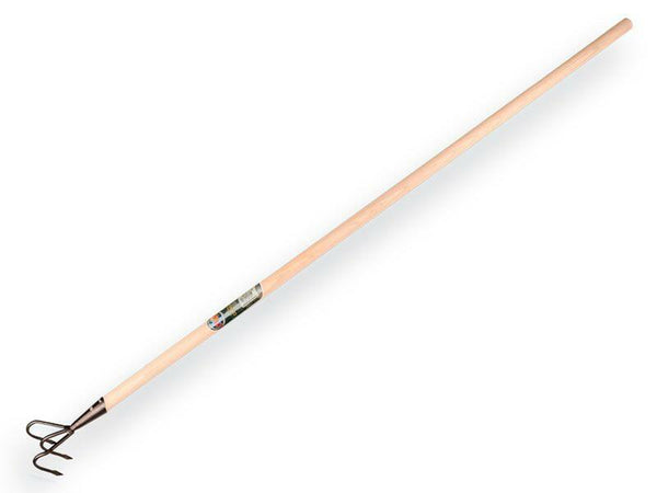 Atlas Krabber Profi 3 tands met lanspunten, met steel Tauari 150 x 2,8 cm