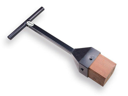 De Wit Bandenstamper Staal met Houten Klos-keizers.nu