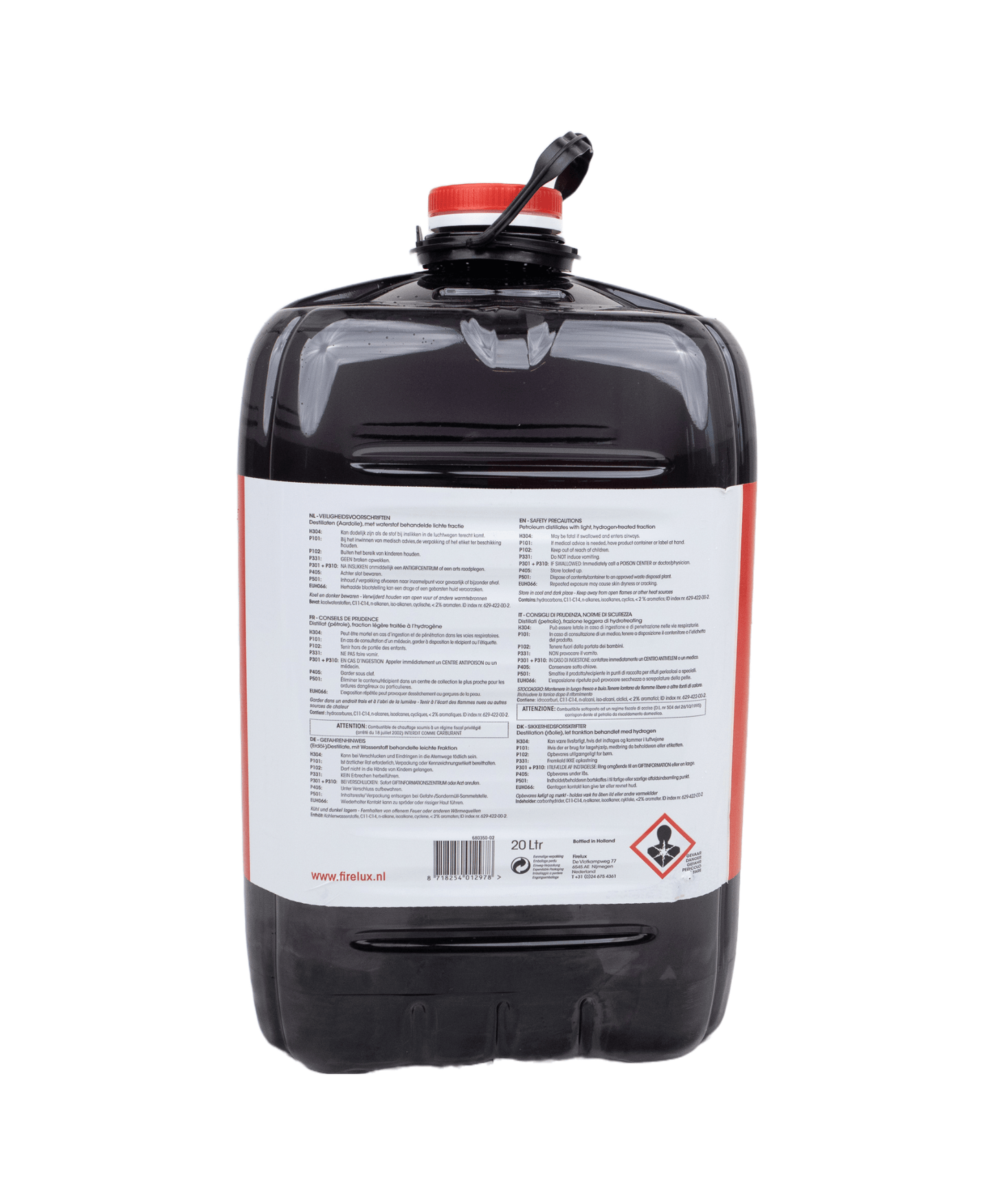 Firelux Plus Kachelbrandstof 20 ltr. can - keizers.nu