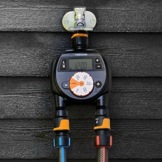 Fiskars Watertimer met Dubbele Uitlaat - keizers.nu