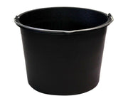 Gripline Bouwemmer Zwart - 12 Liter