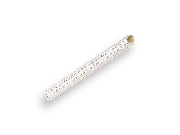Hultafors Duimstok glasfiber wit - 1 meter