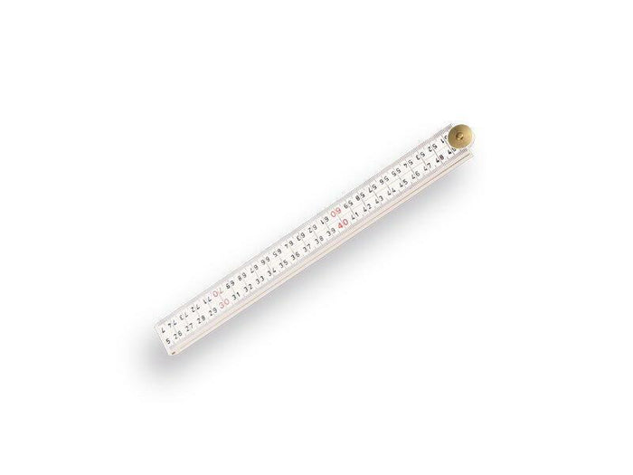 Hultafors Duimstok 1 meter glasfiber wit-keizers.nu