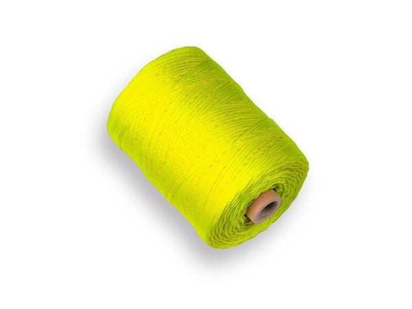 Labora Uitzetkoord Nylon Fluor Geel - 200 meter