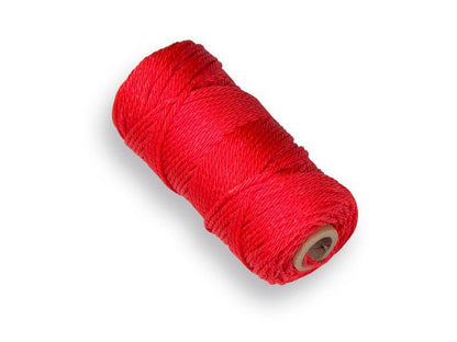 Labora Uitzetkoord Nylon Rood - 50 meter-keizers.nu