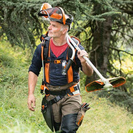 Stihl FSA 130 Accu Bosmaaier met Maaimes Body - keizers.nu