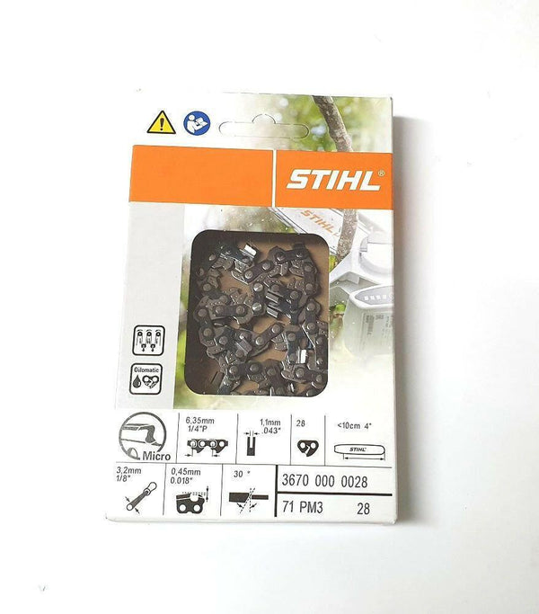 STIHL PM3 Zaagketting 1/4" P - 10 cm - 36700000028