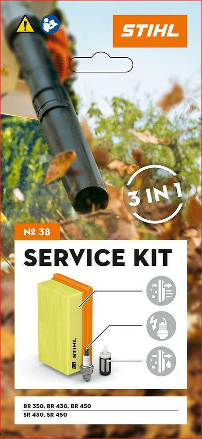 Stihl Service Kit 38 voor BR 350, BR 430, BR 450, SR 430, SR 450 - keizers.nu