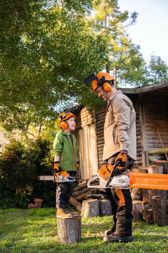 Stihl Speelgoed Kettingzaag - MS 500i Imitatie - keizers.nu