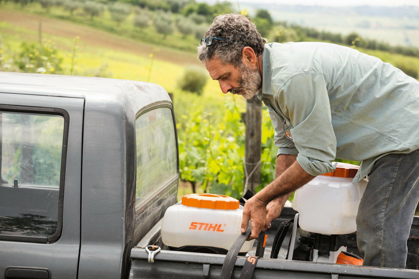 Stihl SR 450 Benzine Rugnevelspuit - keizers.nu