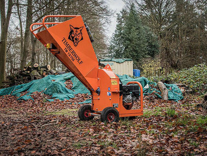 Timberwolf TW 13/75G Benzine Houtversnipperaar - keizers.nu