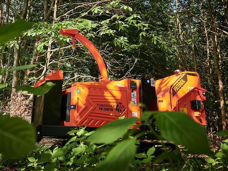 Timberwolf TW 280FTR Benzine Houtversnipperaar - keizers.nu