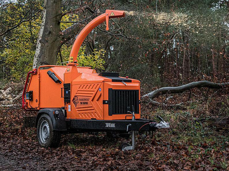 Timberwolf TW 280PHB Benzine Houtversnipperaar - keizers.nu